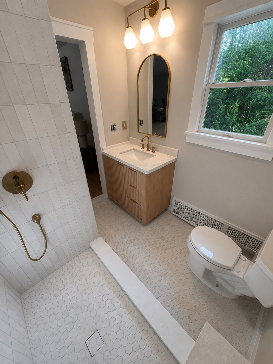 Bathroom renovation project
