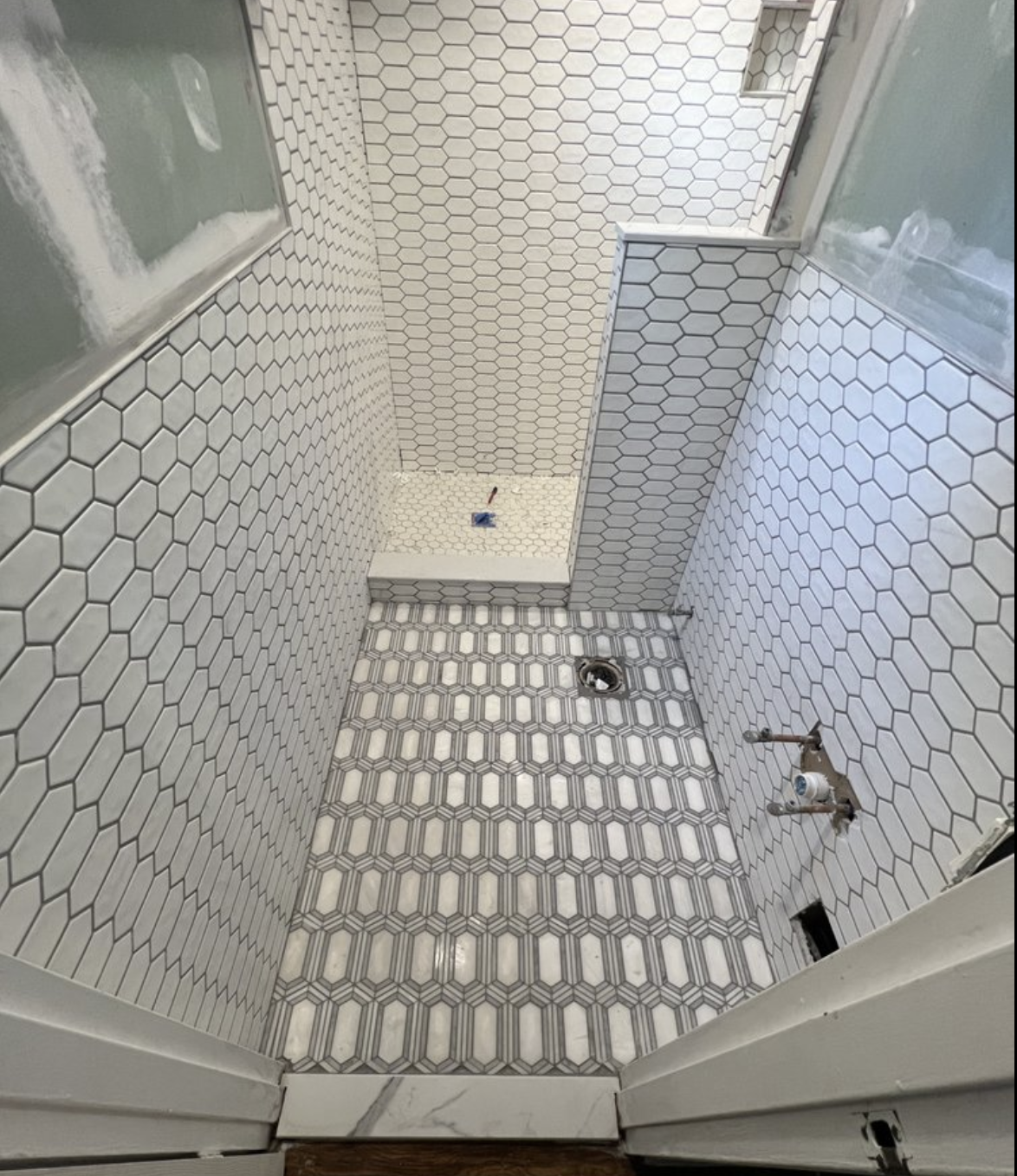 Tile and stone work project