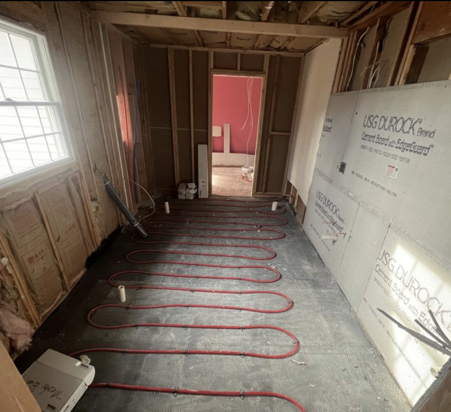 Interior renovation project